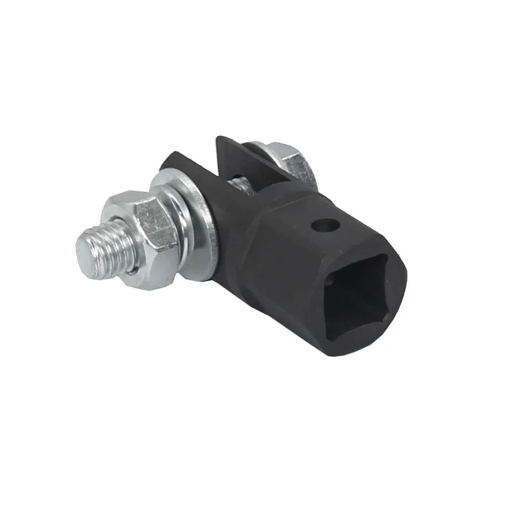 Scissor Jack Adapter — 1/2 Inch Chrome Vanadium Steel Wrench Tool for Automotive Jack & Impact Drill Sockets