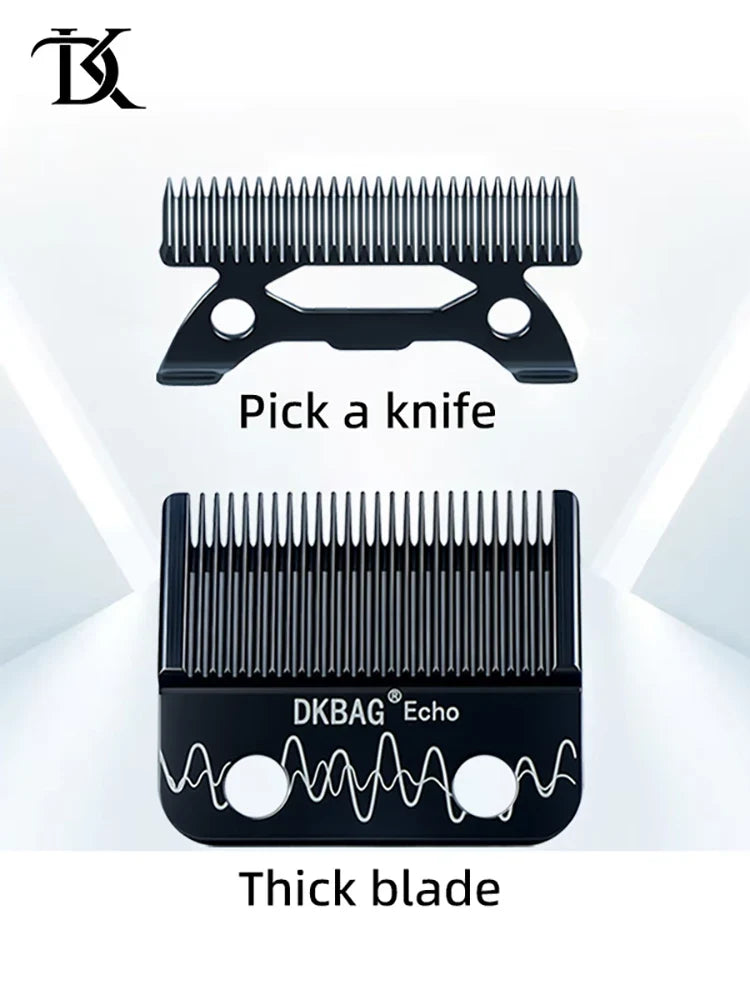 Professional Electric Clipper Replacement Blade - ECHO CRUNCH Compatible Barber Fade Blade