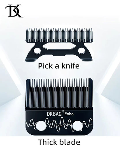 Professional Electric Clipper Replacement Blade - ECHO CRUNCH Compatible Barber Fade Blade
