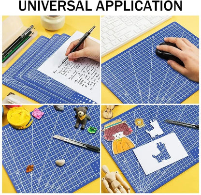 Durable A3/A4/A5 Multifunctional Cutting Mat – DIY Craft, Art Engraving, Paper Carving Pad with High Elasticity and Toughness