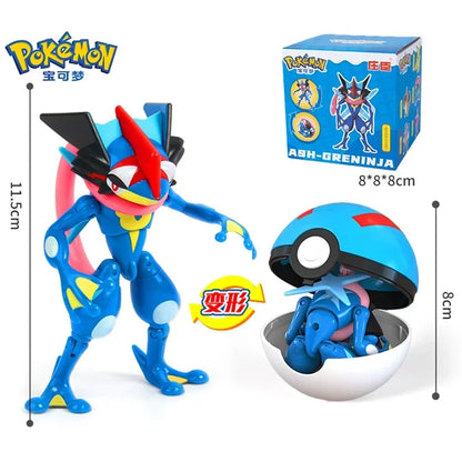 Original Pokémon Elf Ball Toys — Pocket Monsters Figures including Pikachu, Gengar, Dragonite & More