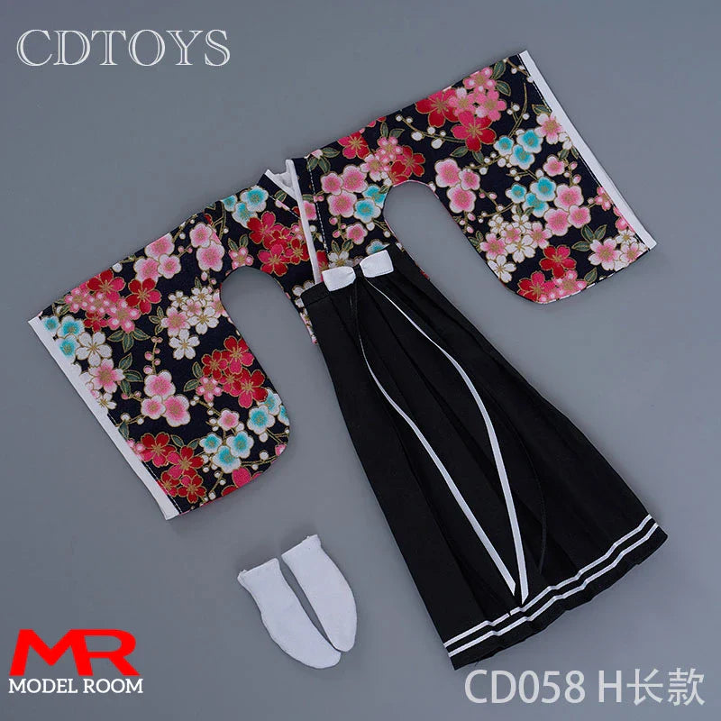 CDToys CD058 1/6 Scale Female Witch Kimono Costume – Doll Clothes for 12" Soldier Action Figures