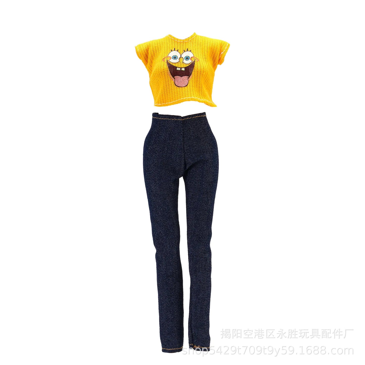 Fashion Doll Clothes for Barbie – Casual Dress, Pants & Trousers Outfit Accessories for Girls Gift Toy