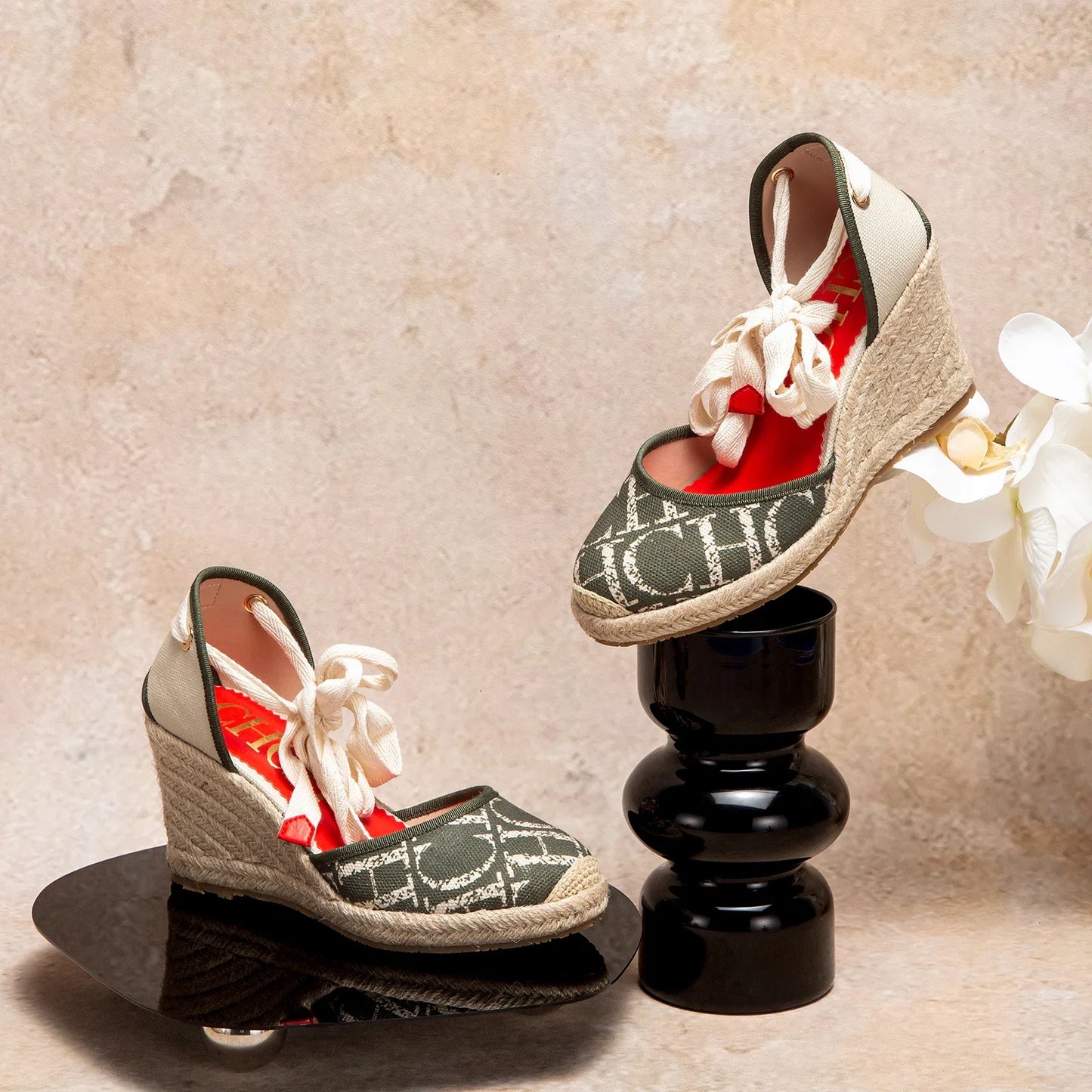 Women’s 8CM Wedge Sandals - Comfortable Breathable Hemp Sole Holiday Beach Shoes
