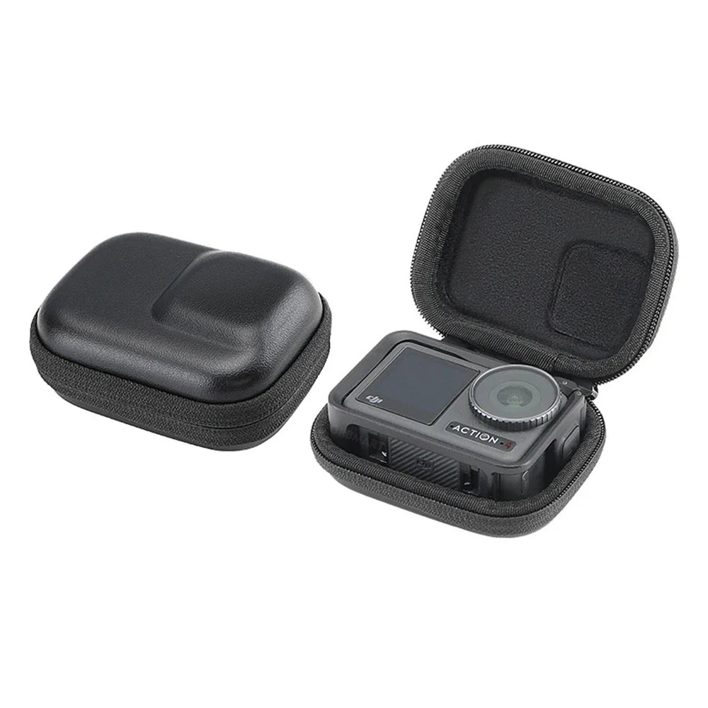 DJI Osmo Action Screen Protector & Lens Cover Kit — Tempered Glass Film with Bag Case for Action 3, 4, 5 Pro Accessories