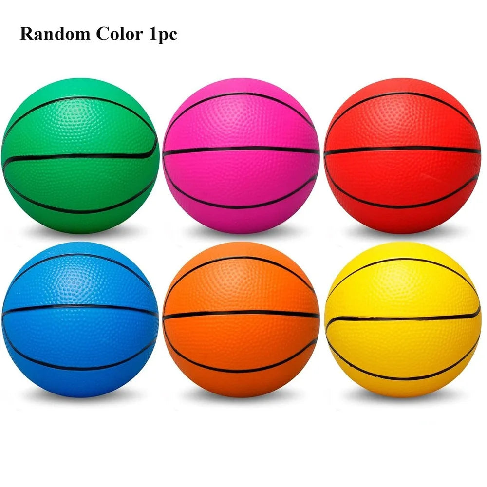 PVC Inflatable Mini Football & Basketball – 15/16/22cm Thickened Sports Toy for Parent-Child Games, Pool & Party, 10 Styles