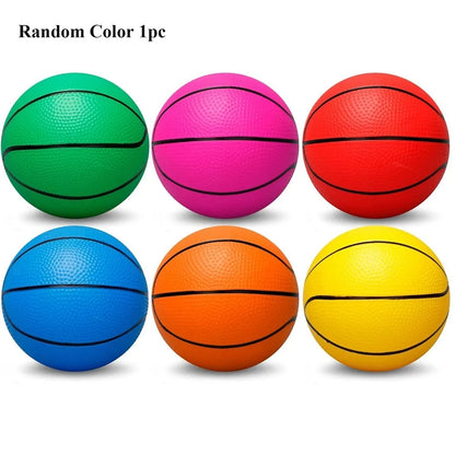 PVC Inflatable Mini Football & Basketball – 15/16/22cm Thickened Sports Toy for Parent-Child Games, Pool & Party, 10 Styles