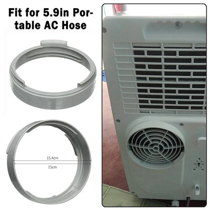 150mm Portable AC Exhaust Hose Connector – Replacement Duct Interface & Window Adapter for Air Conditioner Units