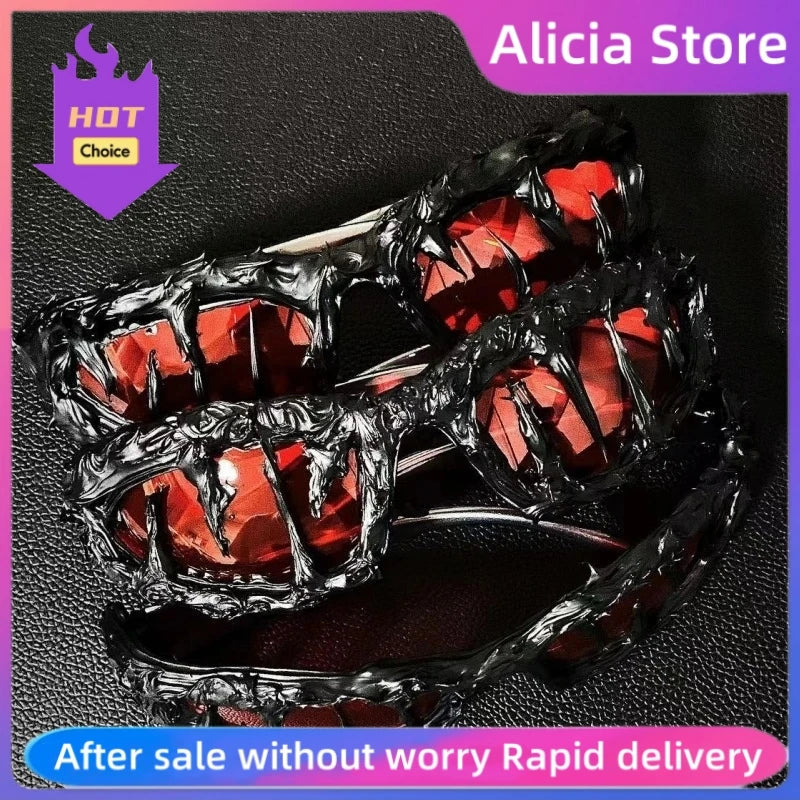 Hot Brteam Drip Glue Handmade Venom Sunglasses – Cool Street Style Unisex Sunglasses, Personalized Gifts for Rappers