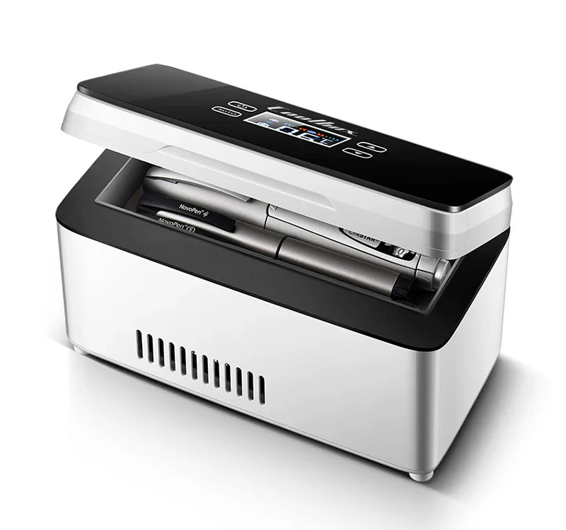 13600mAh Mini USB Refrigerator – High-Power Insulin & Pill Box Cooler, 0-18°C Refrigerated Incubator