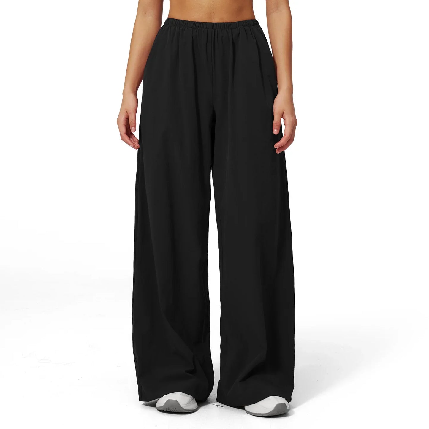 Women’s Summer High Waist Flared Yoga Pants – Sun Protection Bell-Bottom Workout Leggings for Running & Outdoor Fitness