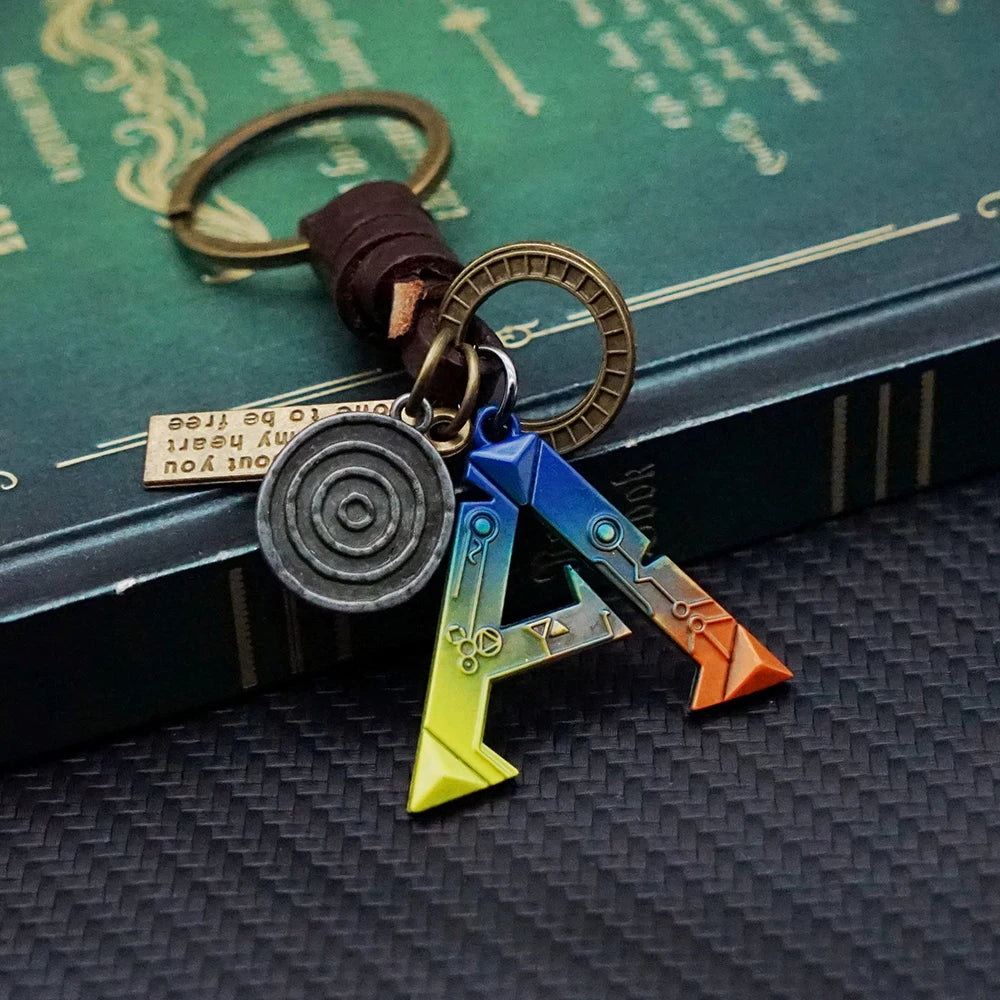 ARK: Survival Evolved Keychain – Game Logo Key Ring for Men, Gaming Accessories LLavero Pendant Gift