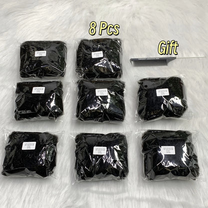 1Pc 30g Brazilian Afro Kinky Curly Remy Human Hair Bulk — No Weft Braiding Extensions for Locs & Braids