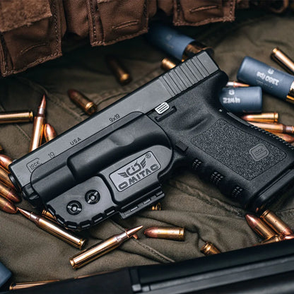 9MM IWB Holster – Ambidextrous Concealed Carry for Glock 19, 17, 22, 26 (G22, G19, G17, G26)