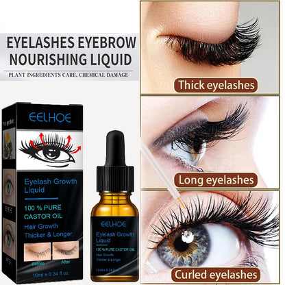 Fast Eyelash Growth Serum – Natural Thick Eyebrow & Eyelash Treatment, Darkening & Traceless Eye Care Lotion