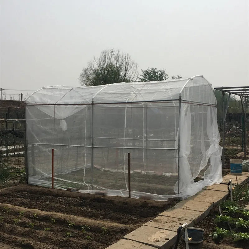 Garden Insect Protection Net - 60 Mesh Plant Vegetables & Fruit Cover for Greenhouse, Flowers - Pest Control & Anti-Bird Netting