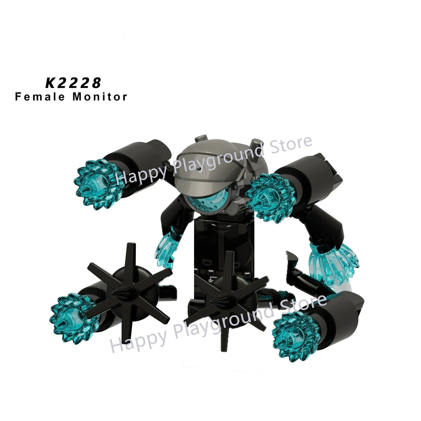 KDL Skibidi Toilet Man Anime Block Figures – TVMan, Titan, Cameraman & Speakerman Model Toy Gift for Kids