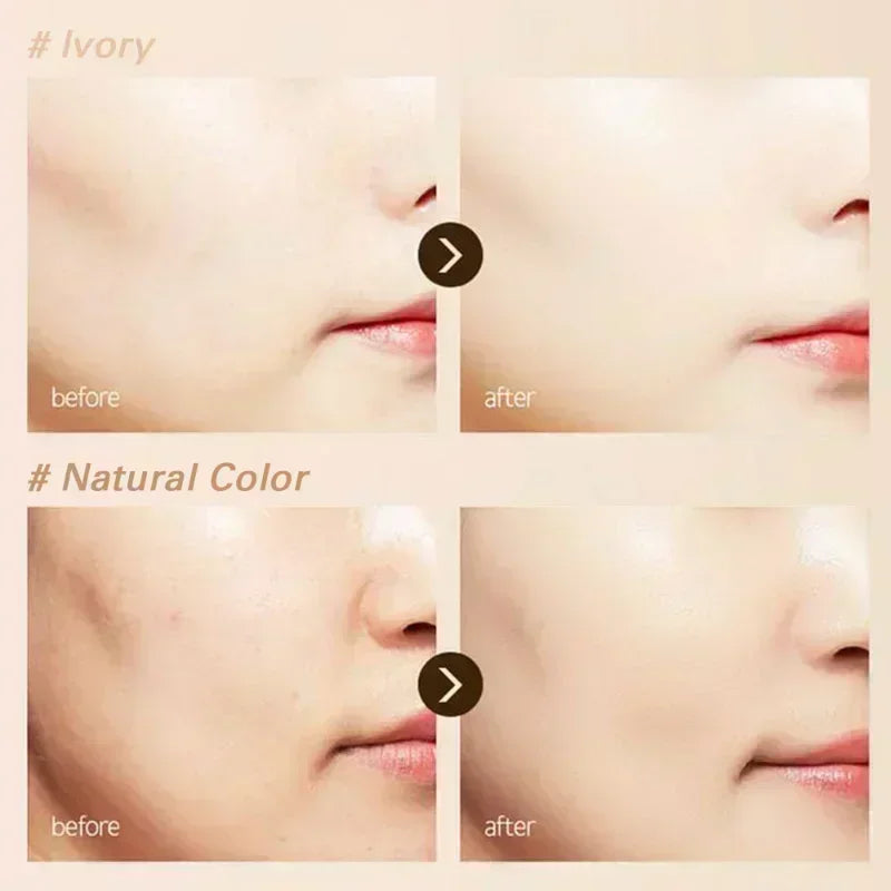 Oil-Control Matte BB Cream — Waterproof Full Coverage Liquid Foundation & Concealer for Acne, Spots, and Dark Circles