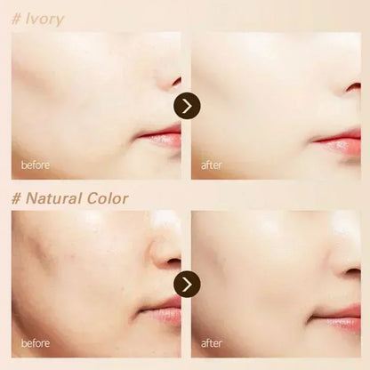 Oil-Control Matte BB Cream — Waterproof Full Coverage Liquid Foundation & Concealer for Acne, Spots, and Dark Circles