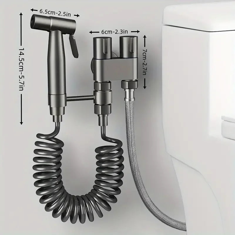 Stainless Steel Double Outlet Angle Valve – High-Flow Shower & Control Valve for Bathrooms & Washing Machines