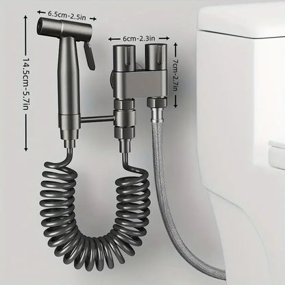 Stainless Steel Double Outlet Angle Valve – High-Flow Shower & Control Valve for Bathrooms & Washing Machines