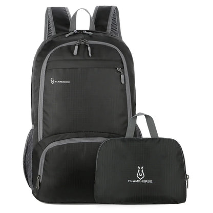 Lightweight Foldable Backpack - Waterproof Packable Daypack for Men & Women, Travel, Hiking, Outdoor Cycling & Camping Bag