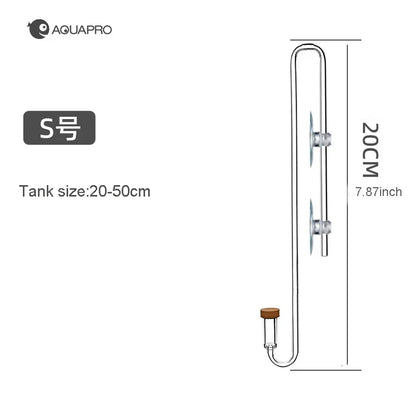 Aquarium CO2 Diffuser – Mini Bubble Counter for Fish Tank, Sprayer Equipment & Terrarium Marine Tools Accessory