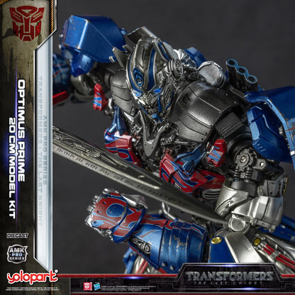 YOLOPARK Transformers Model – The Last Knight AMK PRO 20cm Optimus Prime Action Figure Toy for Boys & Men