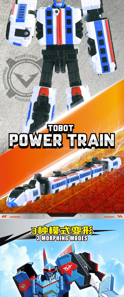 Galaxy Detectives Tobot Transformation Toy – Car to Robot Anime Figure, Korea Cartoon Deformation Tank Gift