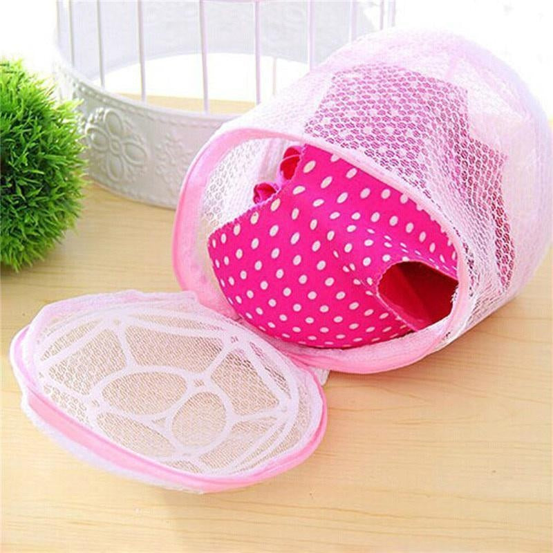 Lingerie & Underwear Mesh Laundry Bag — Zippered Clothing Wash Organizer