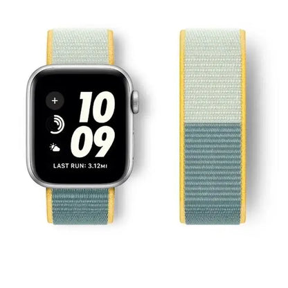 Sport Loop Strap for Apple Watch Band 40mm–49mm – Compatible with Series 3–10, SE & Ultra Adjustable Bracelet