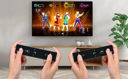 2-in-1 Wireless Controller for Nintendo Wii – Motion Plus Remote with Silicone Case