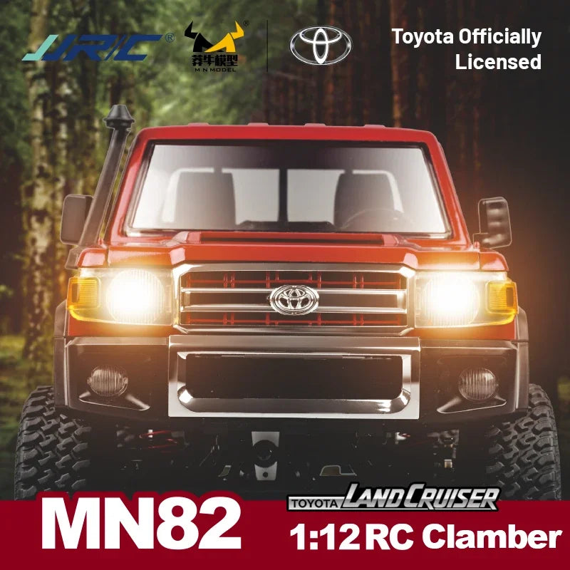 MN82 Pro RC Off-Road Vehicle — 1:12 Scale 4WD Climbing Car for Toyota LC79 Simulation