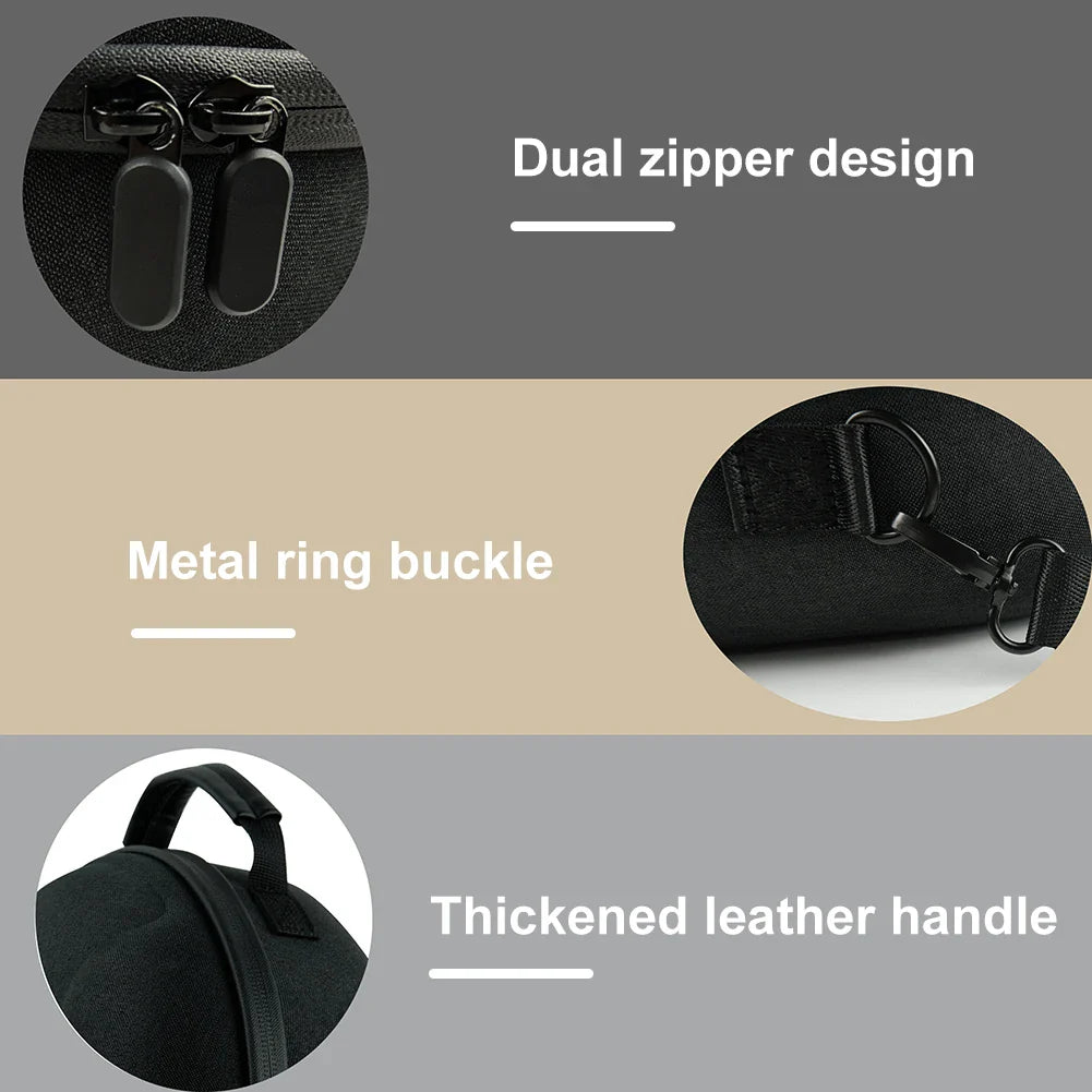 EVA Waterproof Portable Storage Bag for Meta Quest 3 – Shockproof, Anti-Scratch Crossbody with Adjustable Shoulder Strap