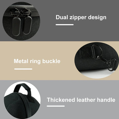 EVA Waterproof Portable Storage Bag for Meta Quest 3 – Shockproof, Anti-Scratch Crossbody with Adjustable Shoulder Strap
