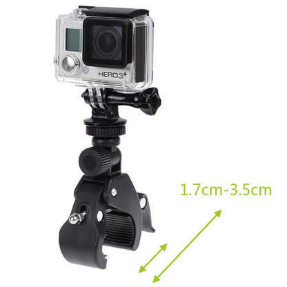 Handlebar Mount Bracket for GoPro & Action Cameras — Bike & Motorcycle Holder for GoPro 12/10/9/8/5, DJI, Insta360, SJCAM