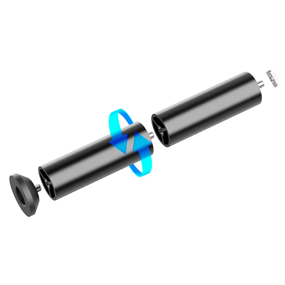 Laser Engraving Machine Heightening Kit – 150mm Metal Leg Expansion Column for Y-Axis Rotary Roller Module