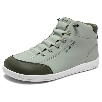 HOBIBEAR Mid-Top Barefoot Shoes – Unisex Wide Toe Minimalist Non-Slip Outdoor Sneakers