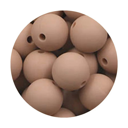 50Pcs Silicone Spacer Beads - 9/12/15mm Round Loose Beads for DIY Necklace Bracelet Jewelry Making