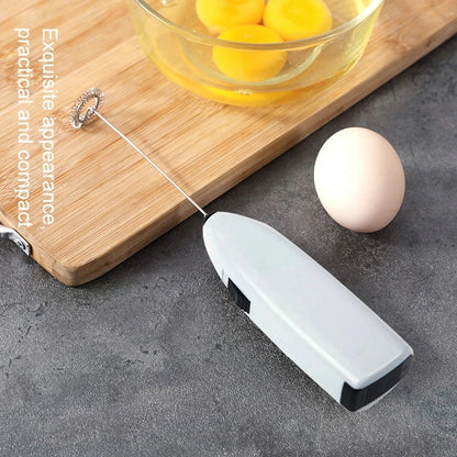 Portable Automatic Egg Beater & Milk Frother - Electric Coffee Whisk Mixer for Effortless Frothing - Kitchen Coffee Tool