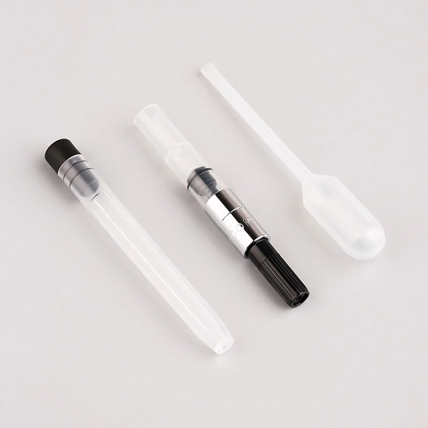 MAJOHN A1 A2 Fountain Pen Ink Sac – Large Capacity 5.5 Caliber Press-Type Refill with Plug for School & Office