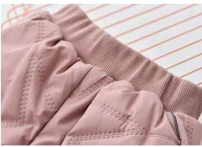 Baby & Kids Winter Ski Pants – Thick Cotton Plus Velvet Waterproof Trousers for Boys & Girls 1–6 Years