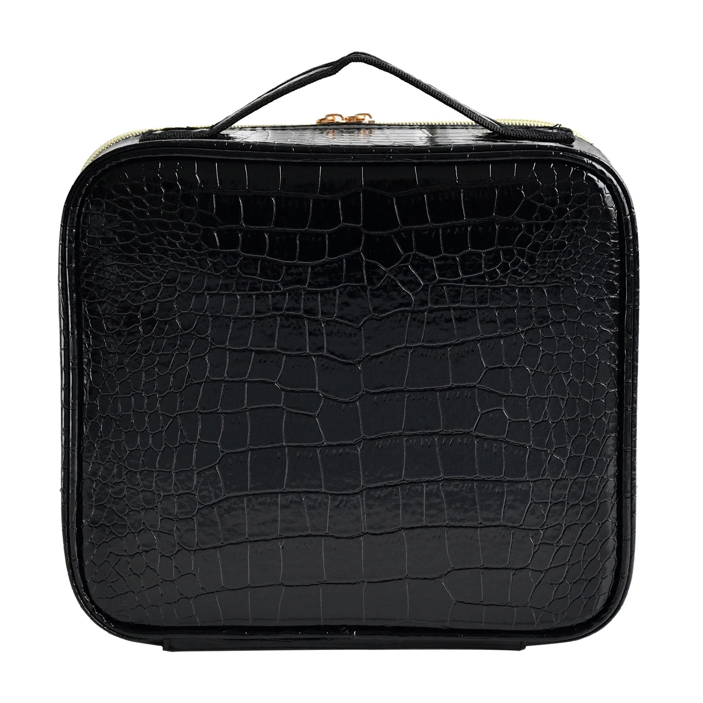 New PU Leather Cosmetic Bag for Women – Multi-Functional Portable Travel Makeup Storage Case