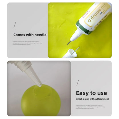 Squishy Toy TPR Glue - 20ml Room Temperature Curing Adhesive for Repairs & DIY Crafts