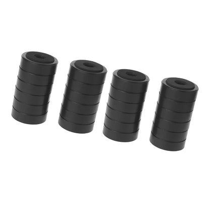 12PCS Bookshelf Speaker Shock Absorption Pads – Aluminum Alloy Damping Feet for Audio Stereo Speakers & Amplifiers