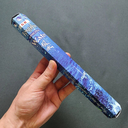 20 Sticks Indian Incense – White Sage, Lavender, Yoga & Sea Breeze Scents for Meditation, Air Purification & Aromatherapy