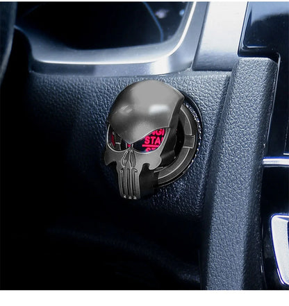 Ignition Switch Protective Cover – Engine Start/Stop Button Sticker for Car Interior Accessories