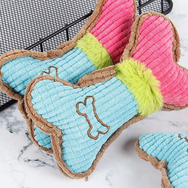 Interactive Squeaky Dog Toy: Plush Chew for Small to Medium Breed Puppies - Ideal Birthday Gift for Playful Pets