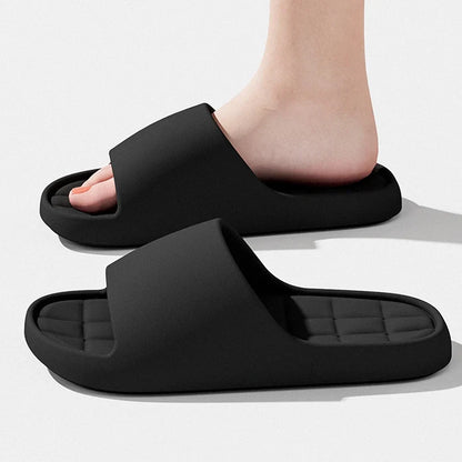 Men's Lightweight Summer Slides - Non-Slip Soft Sole Beach Sandals for Indoor & Outdoor Wear