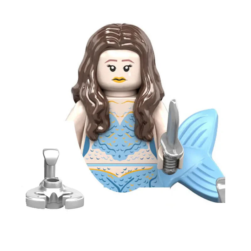 Locking Alien Action Figure — Prometheus Ice Monster Robot Building Blocks Toy, Educational Gift for Children